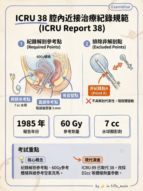 放射 - 腔內近接治療 - AI 圖文解析預覽