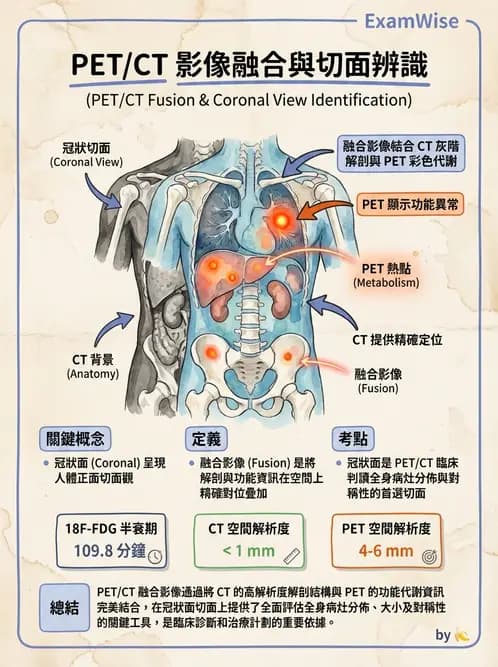 放射 - PET造影原理與重組 - AI 圖文解析預覽