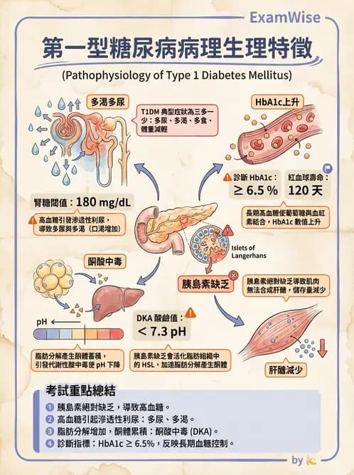 放射 - 內分泌生理 - AI 圖文解析預覽