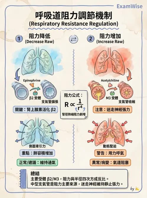 放射 - 呼吸生理 - AI 圖文解析預覽
