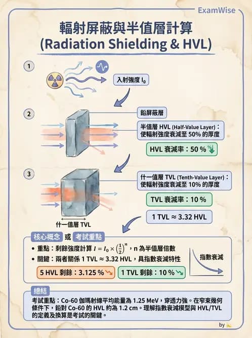 放射 - 屏蔽計算 - AI 圖文解析預覽