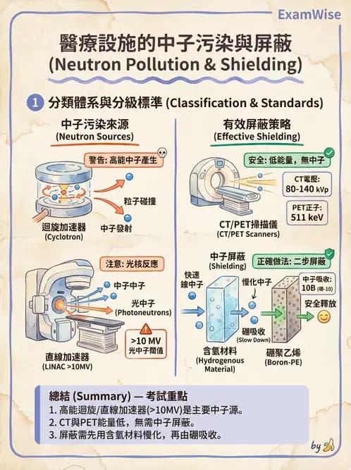放射 - 屏蔽設計與材料選擇 - AI 圖文解析預覽