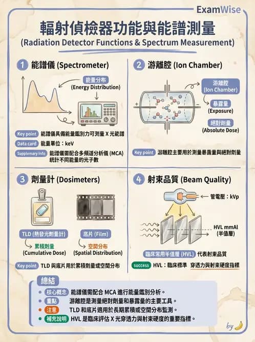 放射 - 固態與其他劑量計 - AI 圖文解析預覽