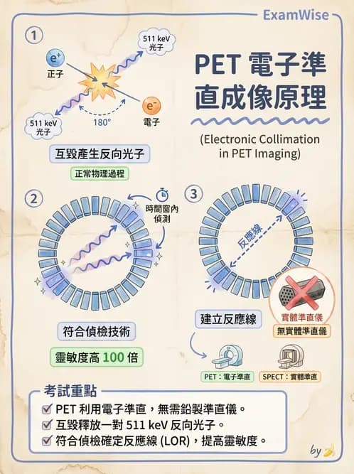 放射 - PET核種與儀器偵測原理 - AI 圖文解析預覽