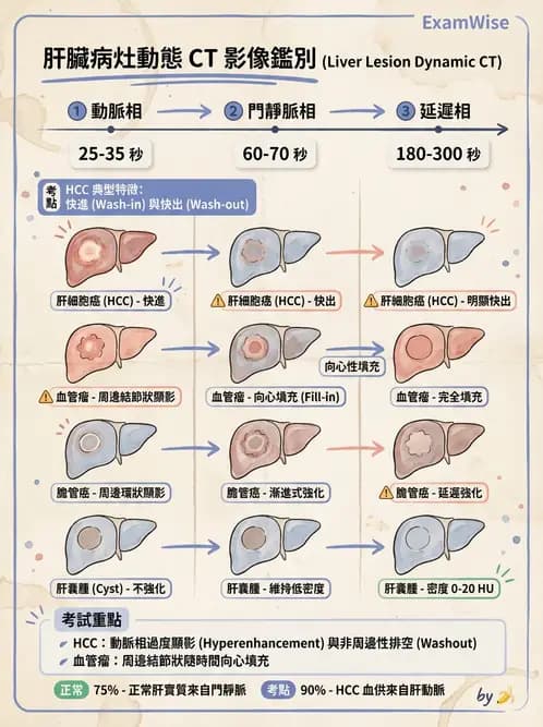 放射 - 胸腹部CT診斷 - AI 圖文解析預覽