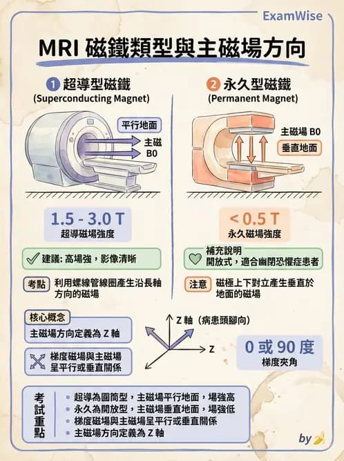 放射 - MRI系統硬體 - AI 圖文解析預覽