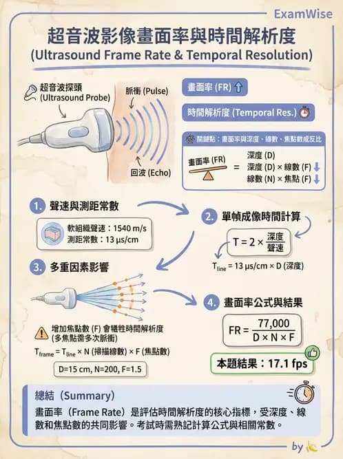 放射 - 超音波物理與技術 - AI 圖文解析預覽