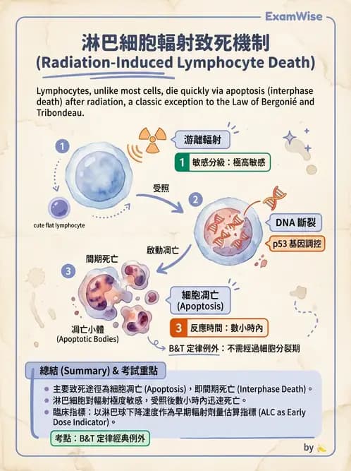 放射 - 組織與腫瘤輻射效應 - AI 圖文解析預覽