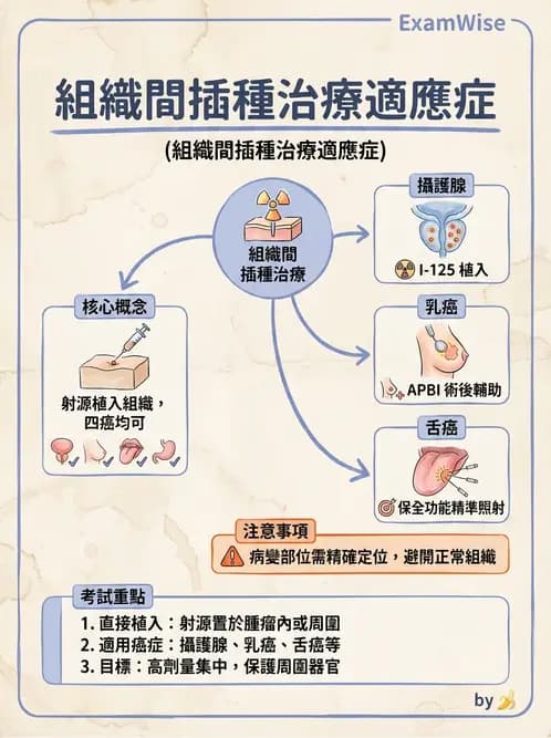 放射 - 插種近接治療 - AI 圖文解析預覽