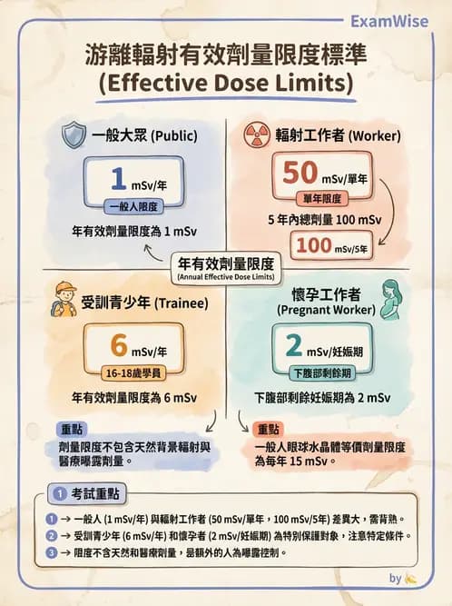 放射 - 放射治療輻射防護 - AI 圖文解析預覽