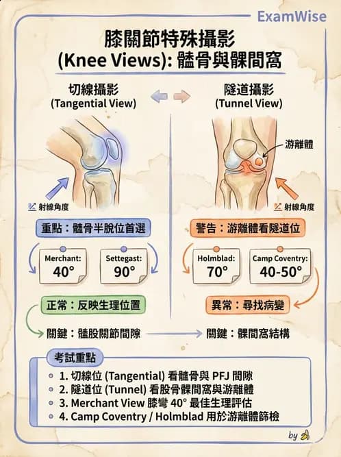放射 - 軀幹四肢攝影技術 - AI 圖文解析預覽