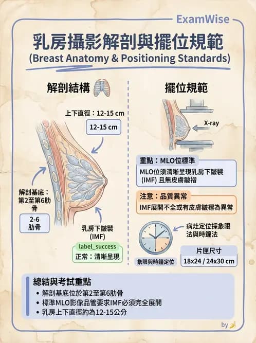 放射 - 乳房攝影與其他特殊檢查 - AI 圖文解析預覽