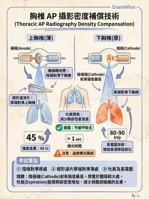 放射 - 曝光參數與散射線控制 - AI 圖文解析預覽