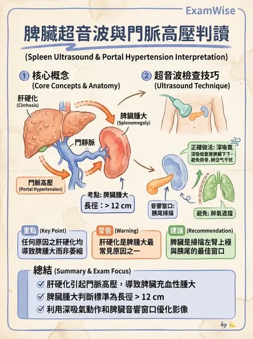 放射 - 膽胰脾超音波 - AI 圖文解析預覽