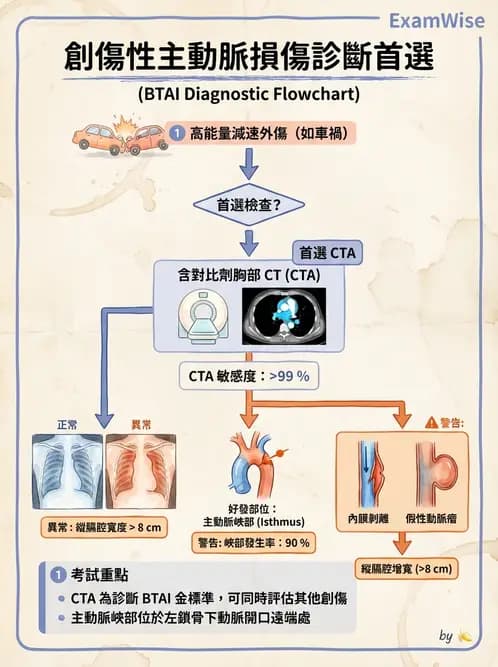 放射 - 胸腹部CT診斷 - AI 圖文解析預覽