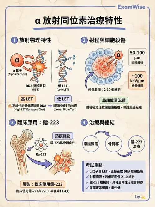 放射 - 治療用核醫藥物 - AI 圖文解析預覽