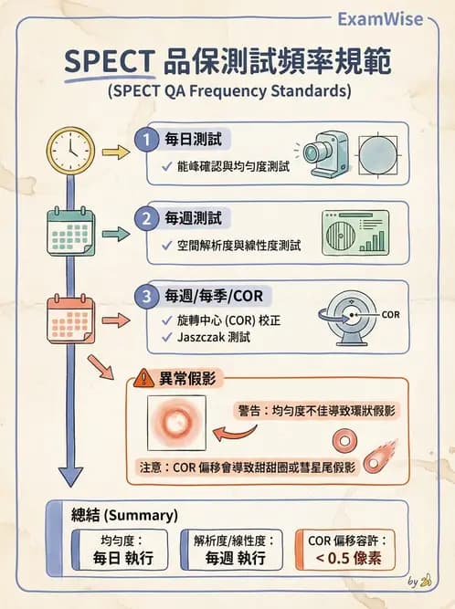 放射 - SPECT造影儀與品管 - AI 圖文解析預覽