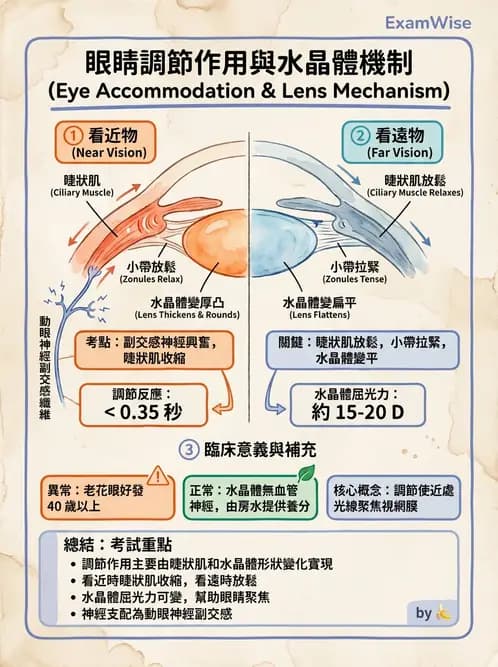 放射 - 特殊感官 - AI 圖文解析預覽