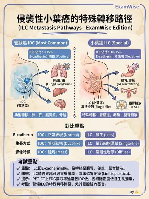 放射 - 生殖系統及乳房疾病 - AI 圖文解析預覽