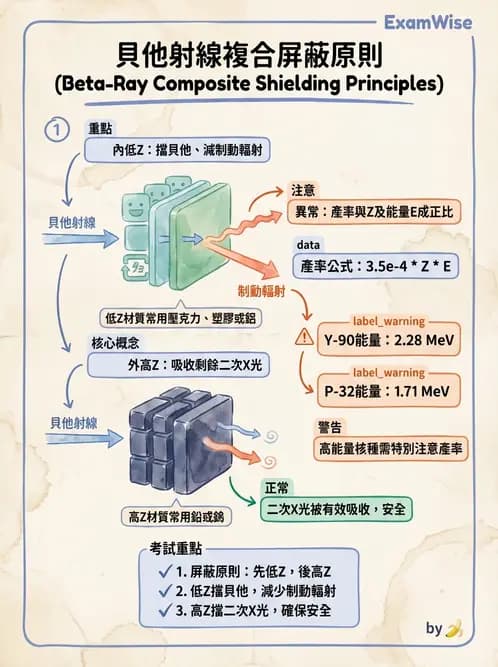 放射 - 屏蔽設計與材料選擇 - AI 圖文解析預覽