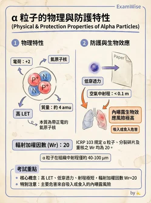 放射 - 輻射防護劑量量 - AI 圖文解析預覽