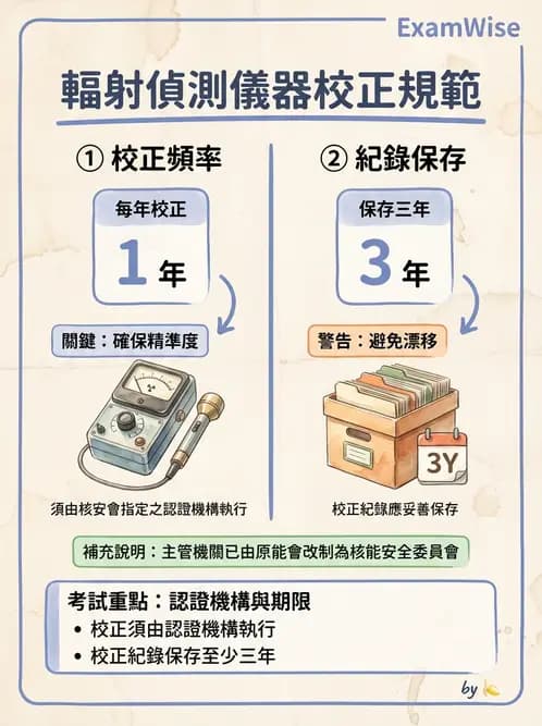 放射 - 輻射作業管理與設施許可 - AI 圖文解析預覽