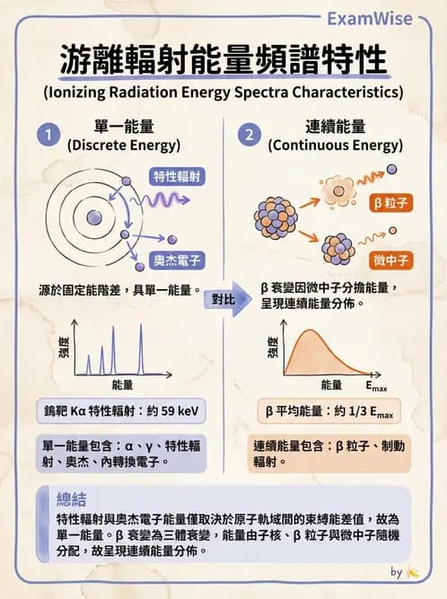 放射 - 放射性蛻變模式 - AI 圖文解析預覽