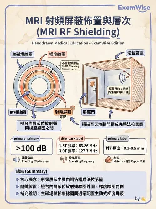 放射 - 磁場與射頻屏蔽 - AI 圖文解析預覽