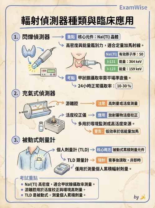 放射 - 非影像閃爍偵測器 - AI 圖文解析預覽