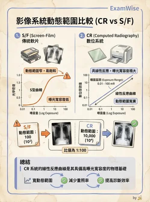 放射 - 電腦放射攝影(CR)原理與應用 - AI 圖文解析預覽