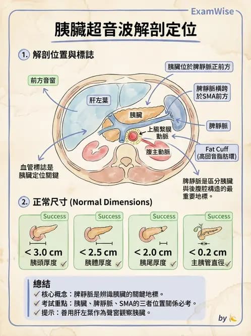 放射 - 膽胰脾超音波 - AI 圖文解析預覽