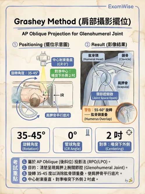 放射 - 軀幹四肢攝影技術 - AI 圖文解析預覽