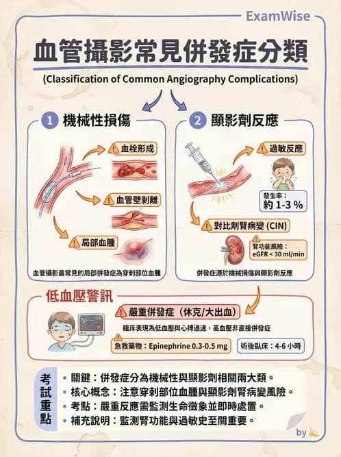 放射 - 血管攝影原理與解剖 - AI 圖文解析預覽