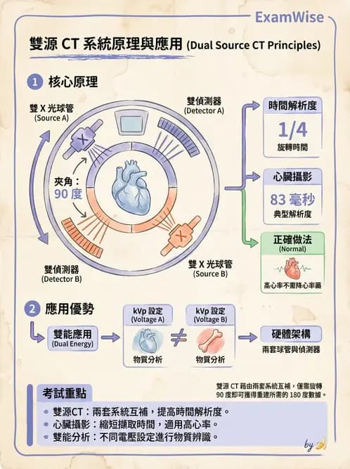 放射 - CT物理原理與掃描技術 - AI 圖文解析預覽