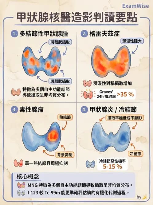 放射 - 甲狀腺造影 - AI 圖文解析預覽