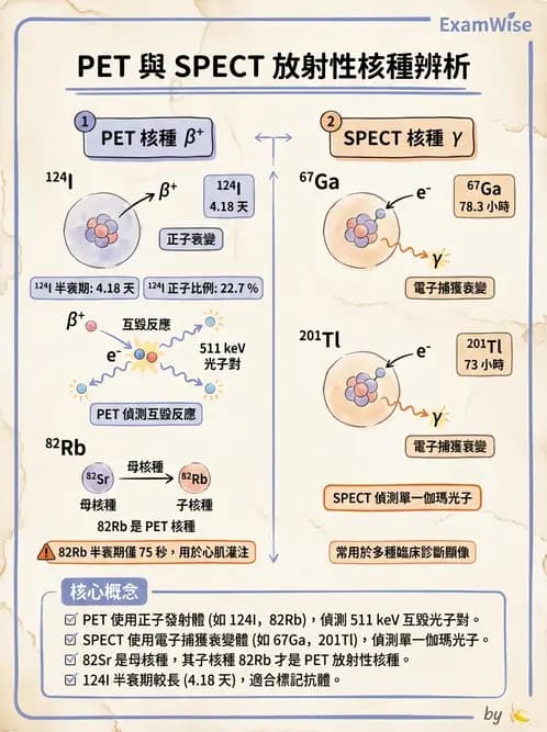 放射 - PET藥物基礎與心臟造影 - AI 圖文解析預覽