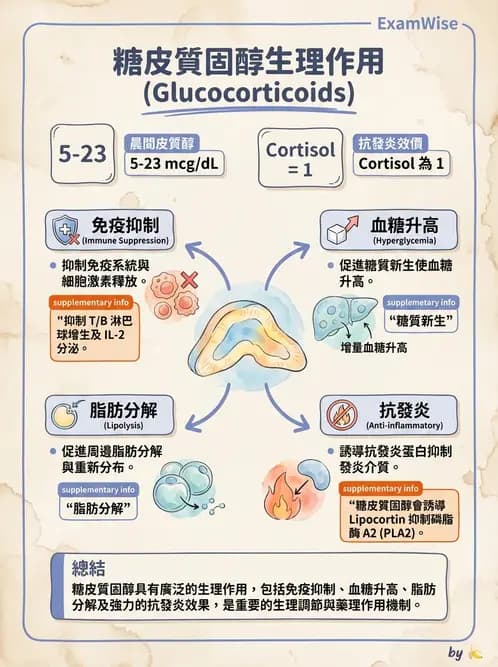 放射 - 內分泌生理 - AI 圖文解析預覽