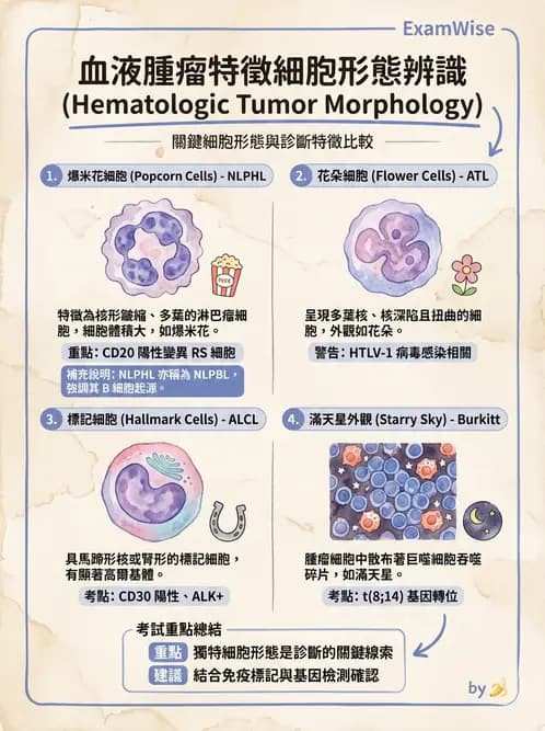 放射 - 造血及淋巴系統疾病 - AI 圖文解析預覽