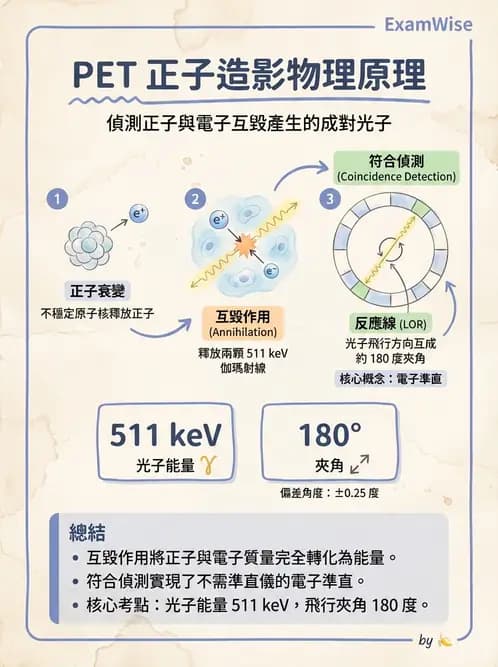 放射 - 核子醫學物理 - AI 圖文解析預覽