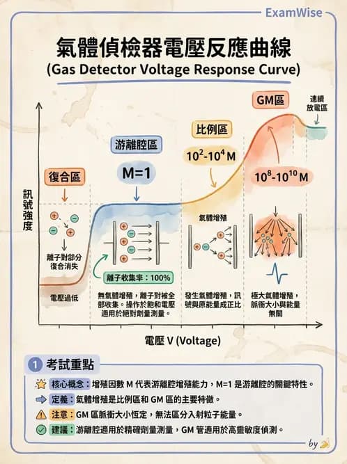 放射 - 充氣式偵檢器 - AI 圖文解析預覽