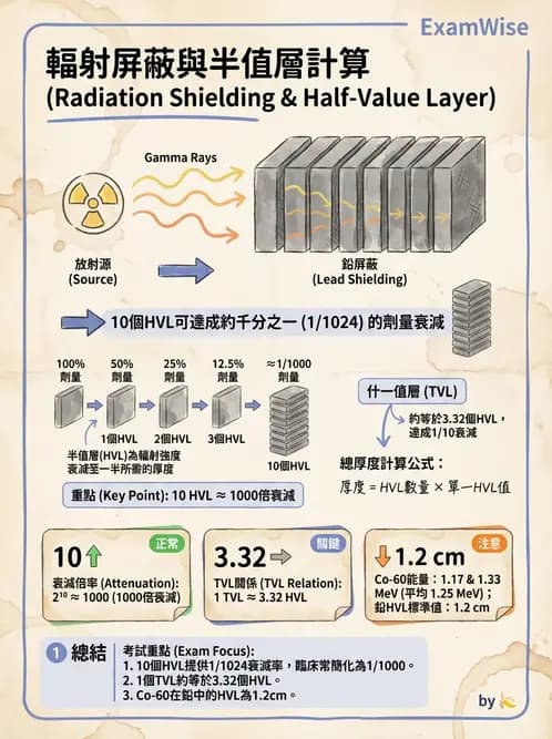 放射 - 屏蔽計算 - AI 圖文解析預覽