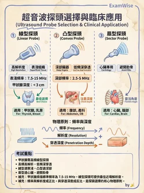 放射 - 泌尿生殖與小器官超音波 - AI 圖文解析預覽