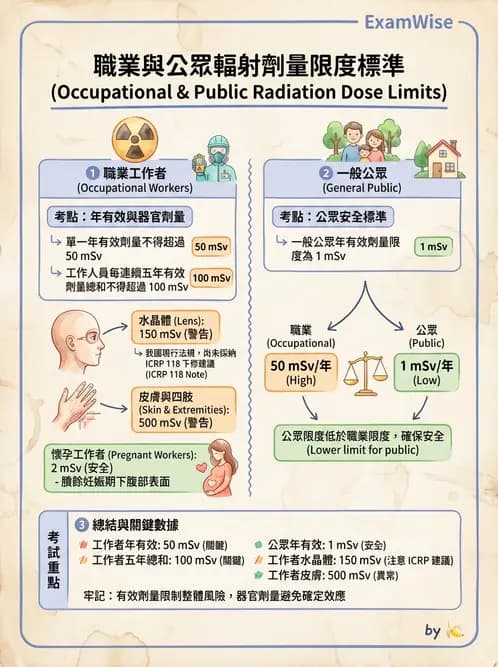 放射 - 輻射安全 - AI 圖文解析預覽