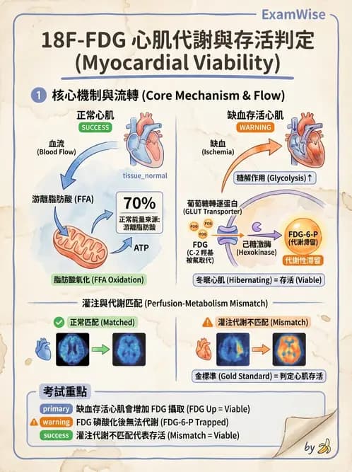 放射 - PET藥物基礎與心臟造影 - AI 圖文解析預覽