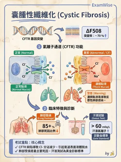 營養 - 呼吸系統生理學 - AI 圖文解析預覽