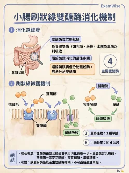 營養 - 醣類消化吸收與血糖調控 - AI 圖文解析預覽