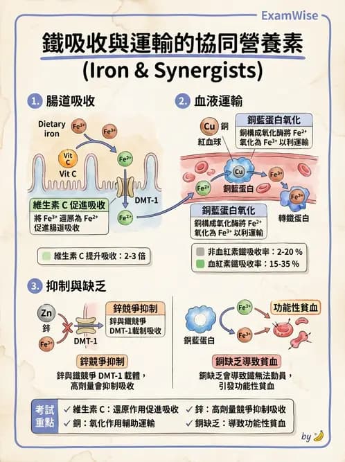 營養 - 鐵營養與貧血 - AI 圖文解析預覽