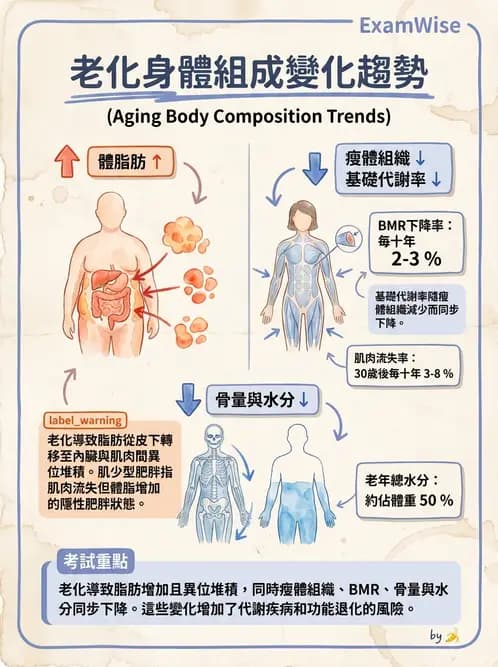 營養 - 兒童青少年與老年營養 - AI 圖文解析預覽