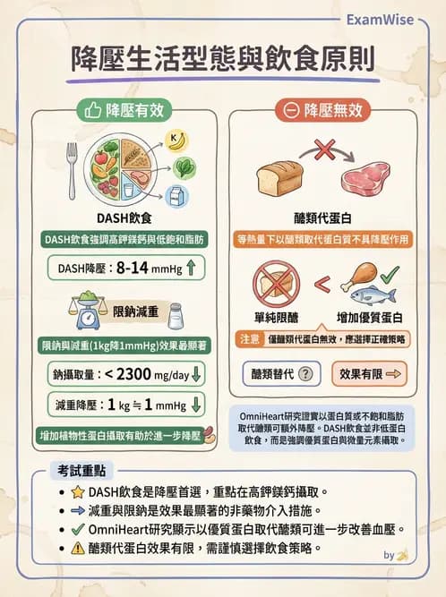 營養 - 高血壓與心血管保護飲食 - AI 圖文解析預覽