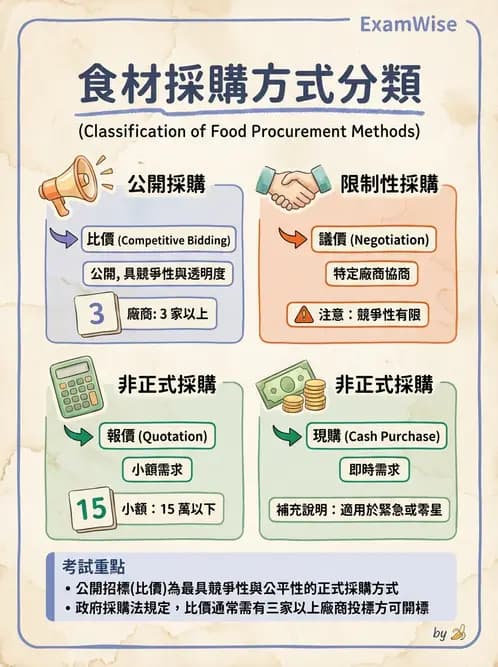 營養 - 採購方法與供應商管理 - AI 圖文解析預覽